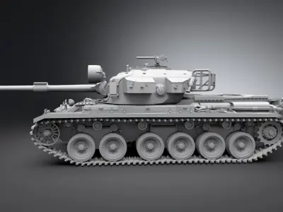 Centurion Mk5 Scale model 3D print model