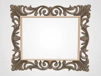 frame for mirror 3D model