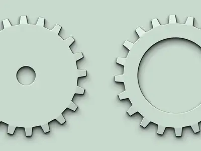 Gear VDM and IMM Brushes Vol 2 Low-poly 3D model