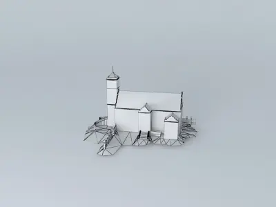 Lord God of Sabaoth Lutheran Church -St Croix Virgin Islands 3D model