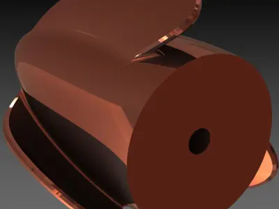 ship propeler Free 3D model