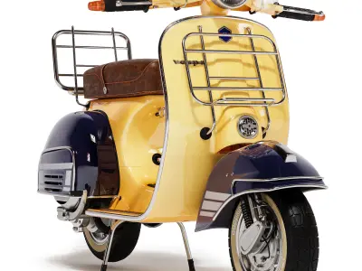 Vespa 5 3D model