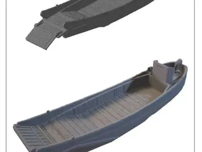 japanese landingcraft -stl file- 3D print model