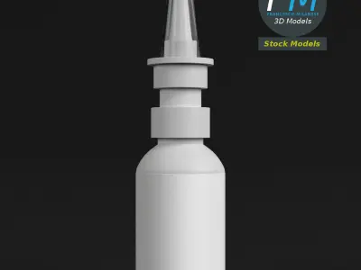 Pharmaceutical spray 3D model