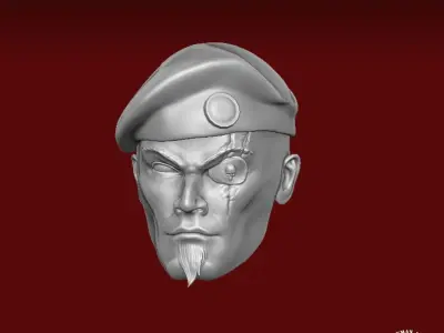 Mayhem with beret head for action figures 3D print model purchase