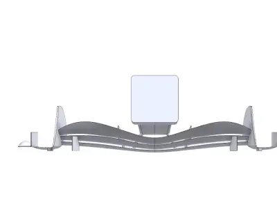 F1 2026 Vcarb03 FrontWing Free 3D model