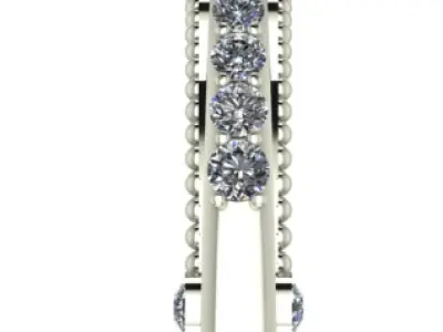 Women Diamond Ring  3D print model purchase