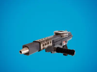 Weapon 1 Low-poly 3D model