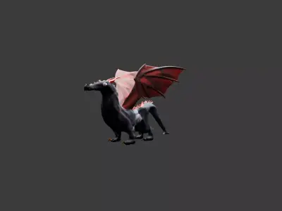 Dragon 3D model 2