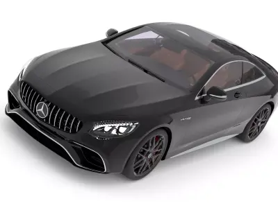 Mercedes-Benz AMG S63 Coupe Matic 3D model