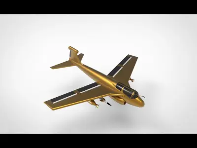 Northrop Grumman EA-6B Prowler A 3D model