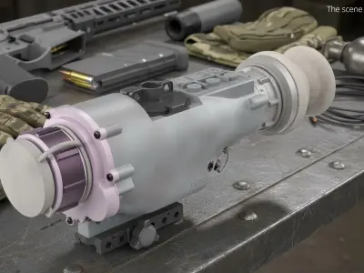  Raytheon Thermal Weapon Sight AN-PAS-13E Gray 