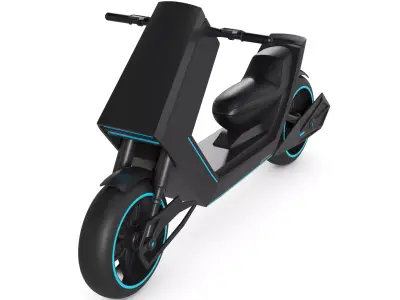 Scooter 3D model purchase