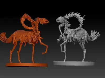 NUSJURO - FIVE ELDERS - ONE PIECE - PART 2 3D print model