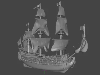 GALEON SAN FELIPE 3D model