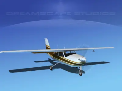 Cessna C-177RG Cardinal  V06 3D model