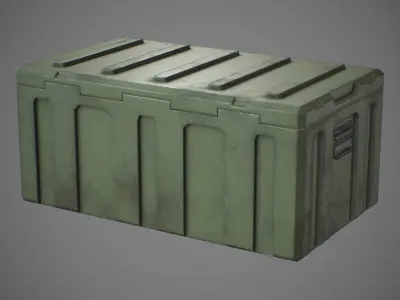 Tool Box Low-poly 3D model