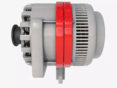 small engine 3D model