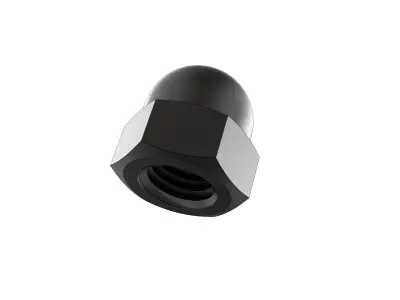 Dome nut Free 3D print model