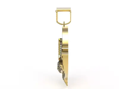 Car Hip-hop Pendant 3D print model