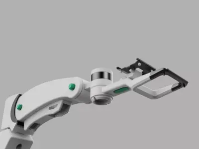 robotic arm medi factory help hand  3D model
