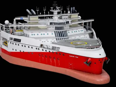  Ramform Marine Siesmic Vessel PBR 