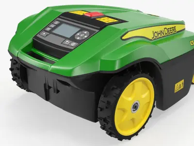 John Deere Tango E5 Robotic Lawn Mower Rigged 3D model