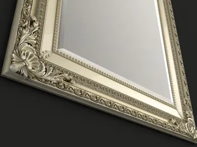 Carved frame  3D model