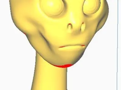 Alien 3D print model order