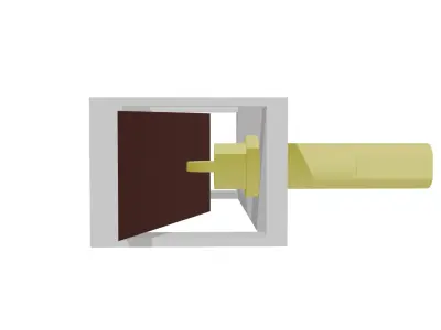 Wedge Cam 3D model