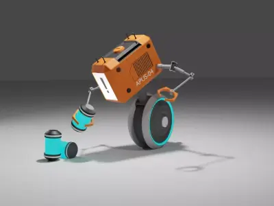 Robo Apus-04 Free 3D model