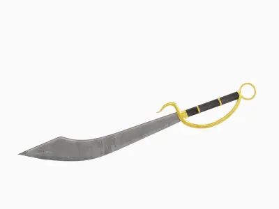 Fantasy Sword Set 3D model