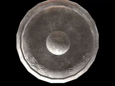 Fountain - PBR - Textured Low-poly 3D model