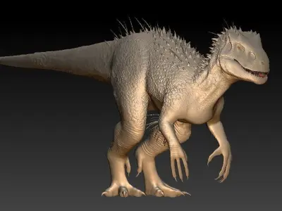 Indominus rex 3D model get