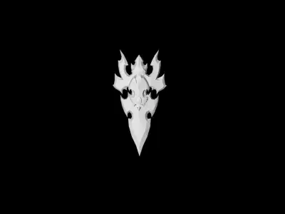 King Battle-Gloves Low-poly 3D model