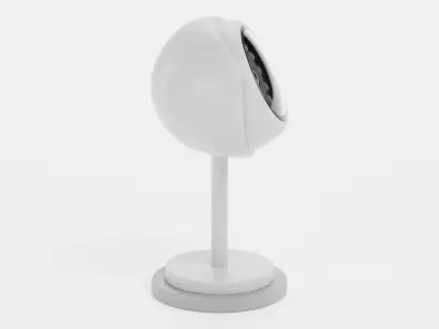 IP Camera - Freestanding Security Device Low-poly 3D model