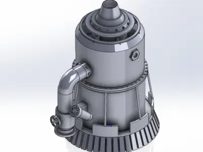 Rust Oil Refinery Free 3D print model