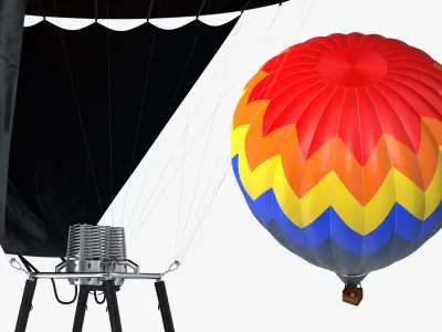 Hot Air Balloon  purchase 3D model