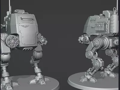 new armored walker 3D model