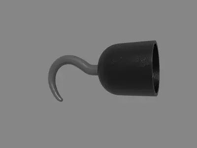 Pirate Hook Hand 3D model