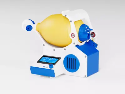 Portable Ventilator 3D model
