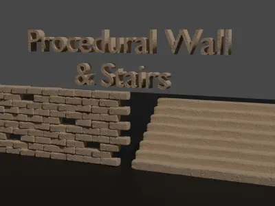 Ruin Assets - Game Ready Free low-poly 3D model