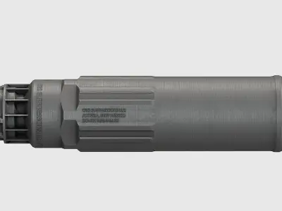 CGS SCI - Six Suppressor - Replica Low-poly 3D model