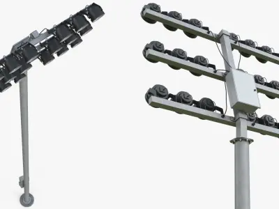  Football Field Lighting Mast 