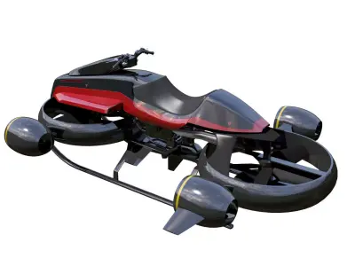 hoverbike 3D model