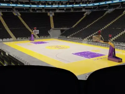 Basketball Stadium Arena Low-poly 3D model purchase