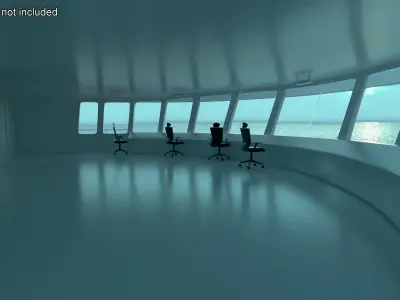 Zhu Hai Yun Ship with Underwater Drones on Board 3D model purchase