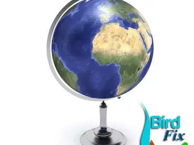 Antique Globe 3D model