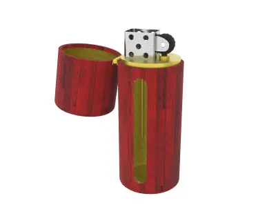 Lighter Low-poly 3D model