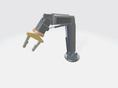 industrial robot arm  3D model purchase